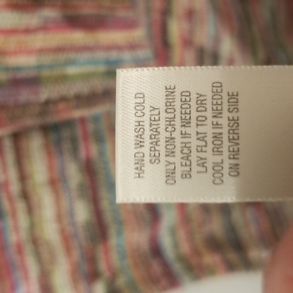 Southwest Kneedle Point Women's sleeveless,Multi Color Vest size 2X - Picture 14 of 15